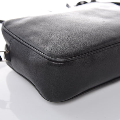 Saint Laurent Lambskin Monogram Small Lou Camera Bag Black 10 of 11