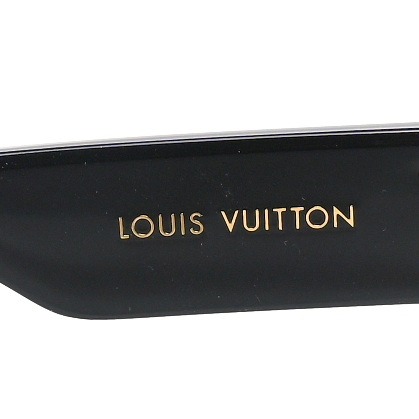 Acetate LV Link PM Square Sunglasses Z1566E Black