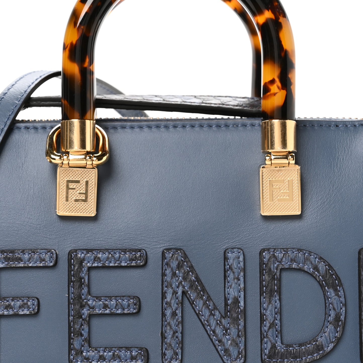 Vitello King Plexiglass Elaphe Python Print Logo Mini By The Way Mirto