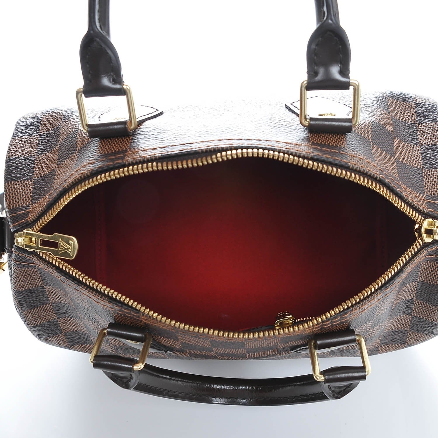 Louis Vuitton Damier Ebene Speedy Bandouliere 25 5 of 6