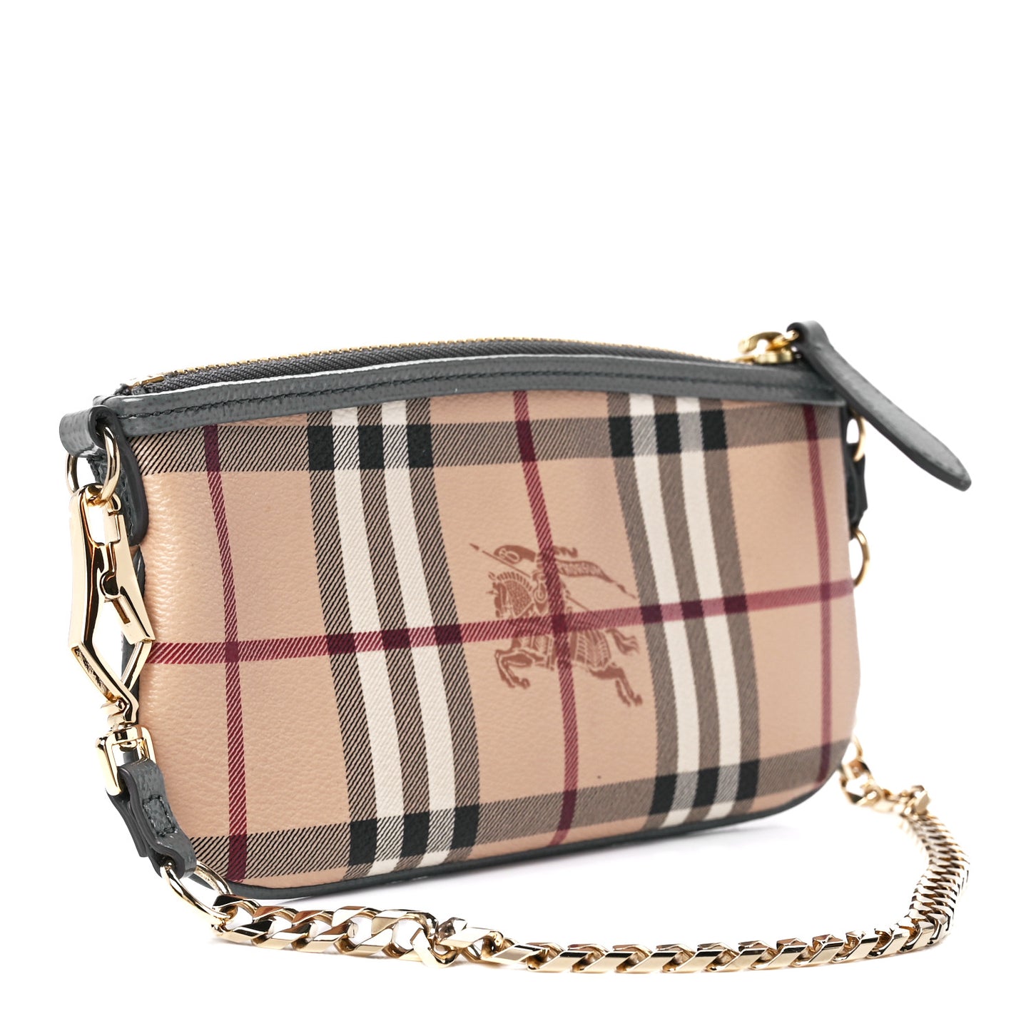Haymarket Check Clara Pochette Grey