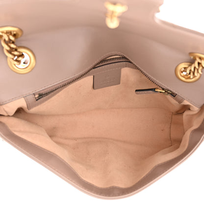 Gucci Calfskin Matelasse Small GG Marmont Shoulder Bag Porcelain Rose 5 of 10