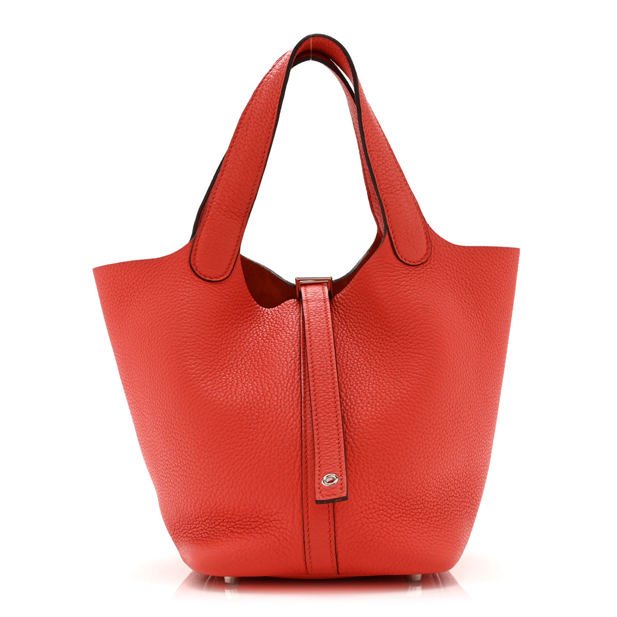 Hermes Taurillon Clemence Picotin Lock 18 PM Capucine 1 of 10