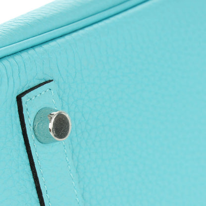 Hermes Togo Birkin 30 Bleu Atoll 19 of 23