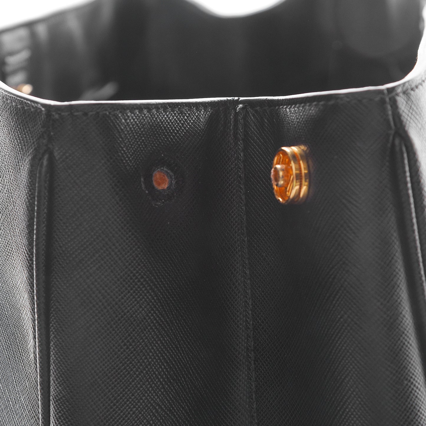 Saffiano Lux Large Tote Black
