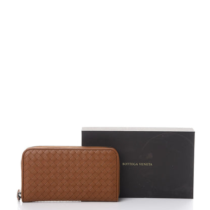 Bottega Veneta Nappa Intrecciato Zip Around Wallet Toscana 10 of 10