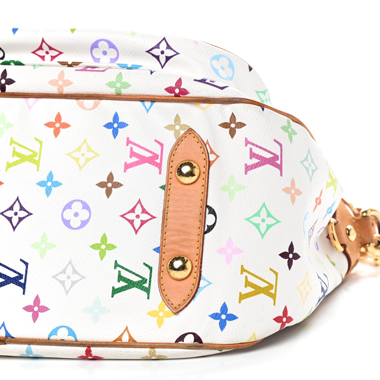 Louis Vuitton Monogram Multicolor Rita White 7 of 10