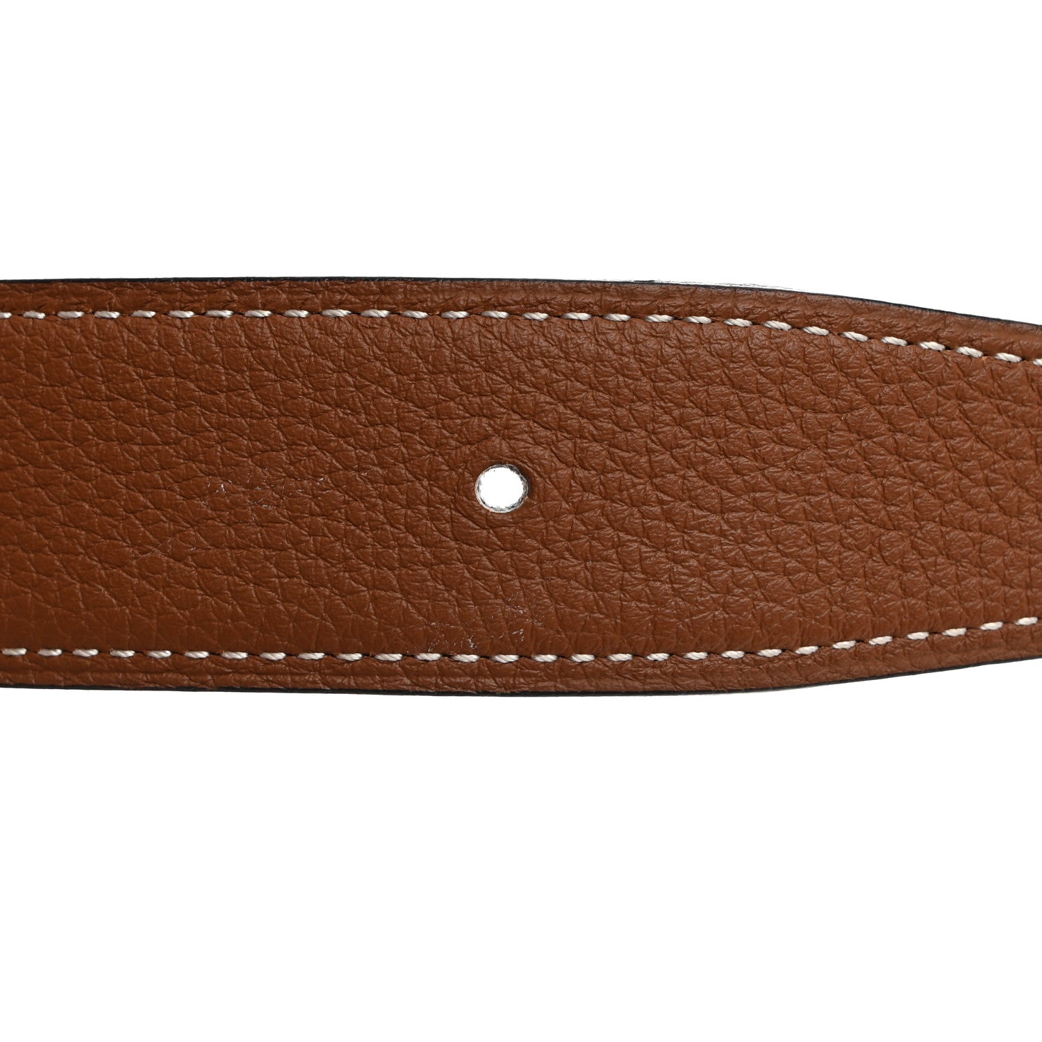 Hermes Box Togo 32mm Martelee H Belt 80 32 Black Gold 4 of 9