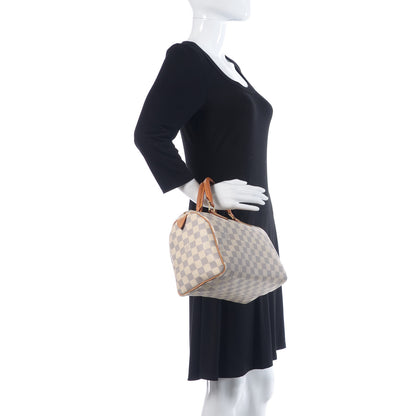 Louis Vuitton Damier Azur Speedy 25 2 of 13