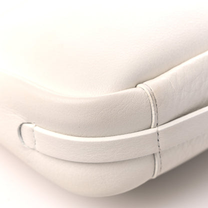 Balenciaga Calfskin Logo S Everyday Camera Bag White 9 of 14
