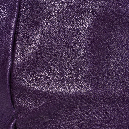 Gucci Pebbled Calfskin Shoulder Bag Purple 7 of 14