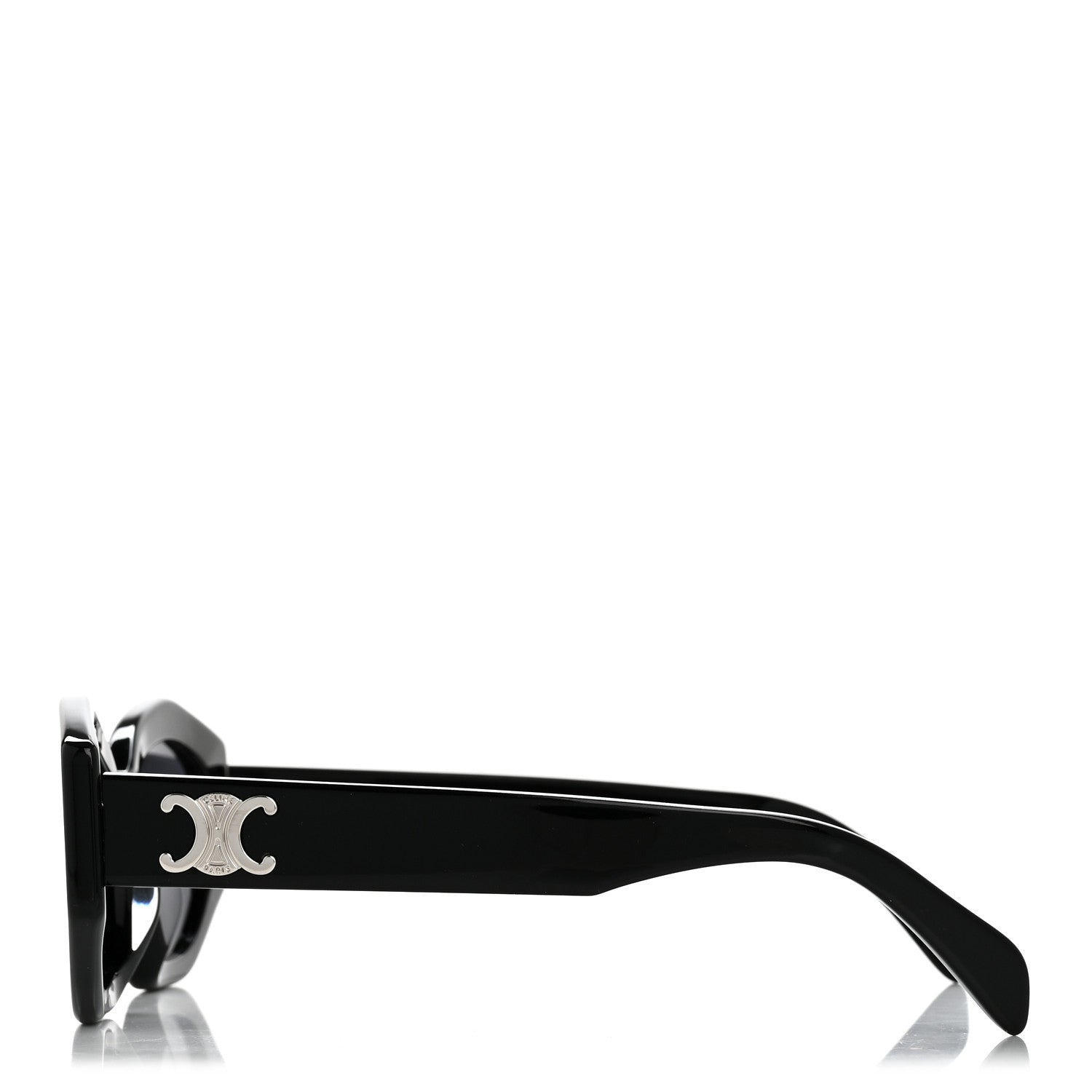Celine Acetate Triomphe 01 Sunglasses CL 40238U Black 3 of 8