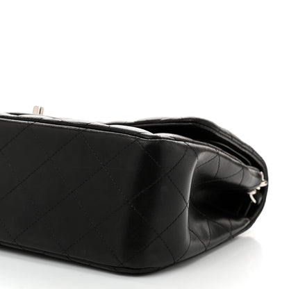 Chanel Lambskin Quilted Jumbo Double Flap Black 10 of 10