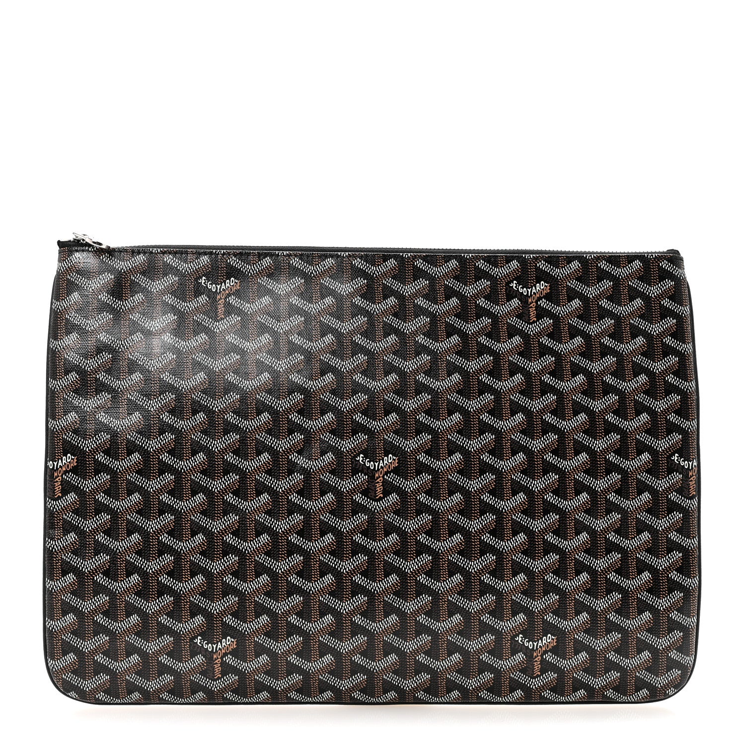 Goyard Goyardine Senat Pochette GM Black 1 of 6