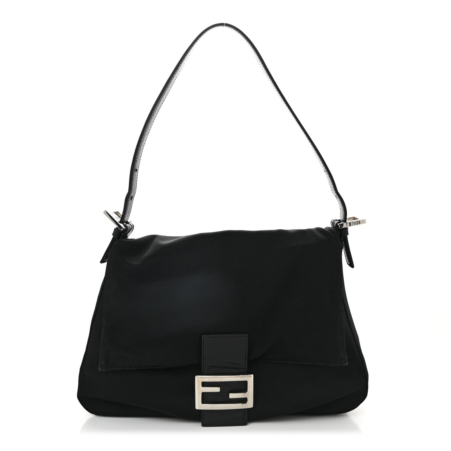 Fendi Neoprene Mama Baguette Black 1 of 9