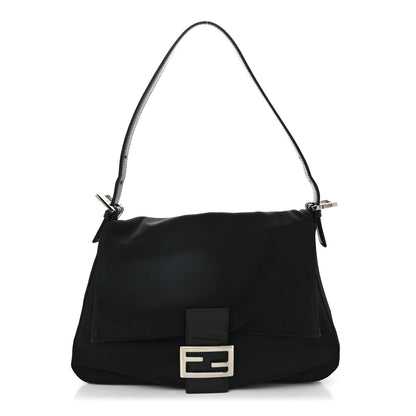 Fendi Neoprene Mama Baguette Black 1 of 9