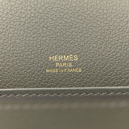 Hermes Evercolor Mini Sac Roulis Gris Meyer 6 of 14
