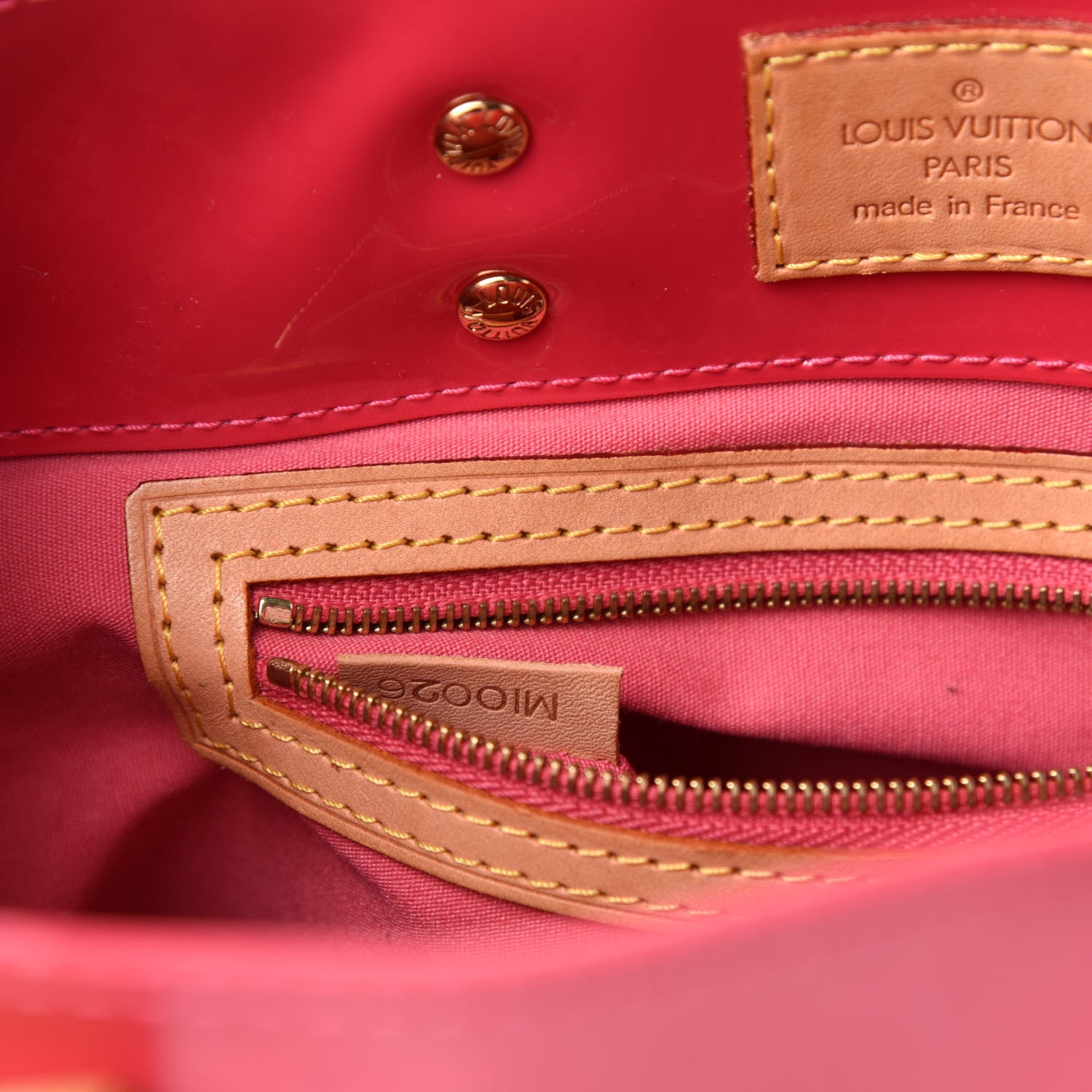 Louis Vuitton Vernis Reade PM Framboise 11 of 13