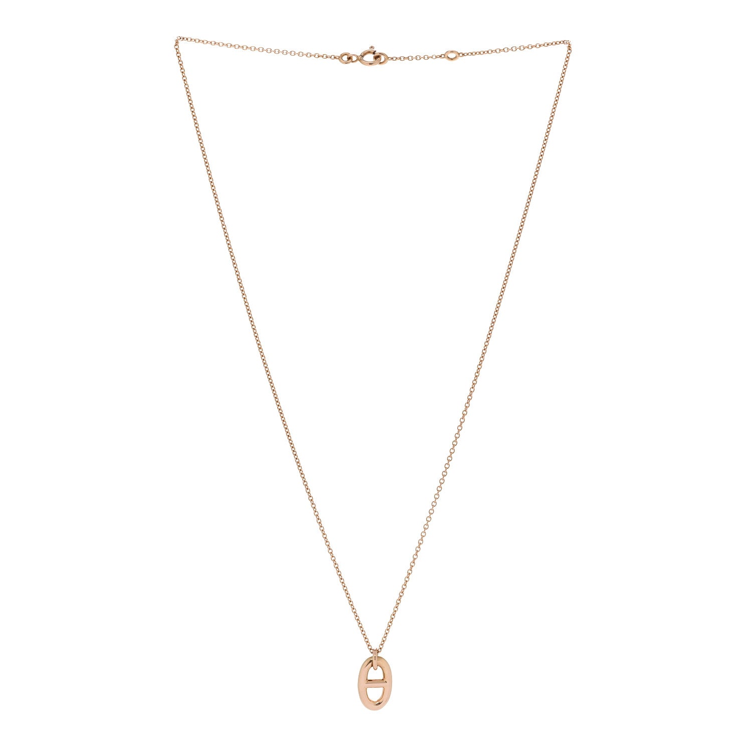 Hermes 18K Rose Gold PM Farandole Pendant Necklace 3 of 6