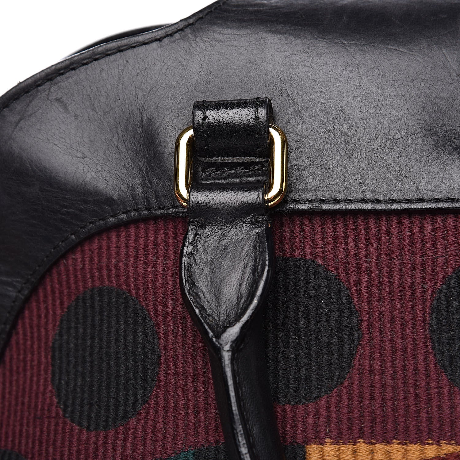 Burberry Calfskin Tapestry Milverton Satchel Multicolor 15 of 17