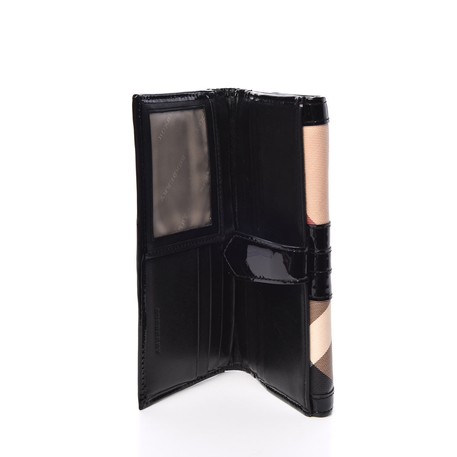 Burberry Nova Check Penrose Continental Wallet Black 5 of 7