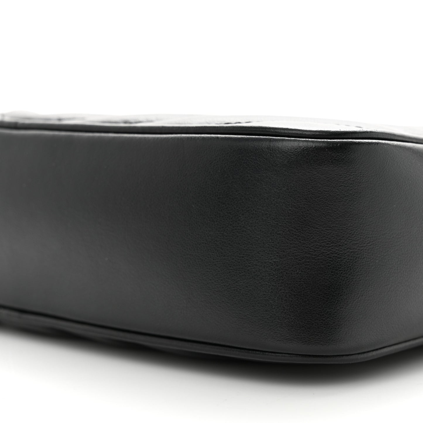 Calfskin Matelasse Monogram Lou Camera Bag Black