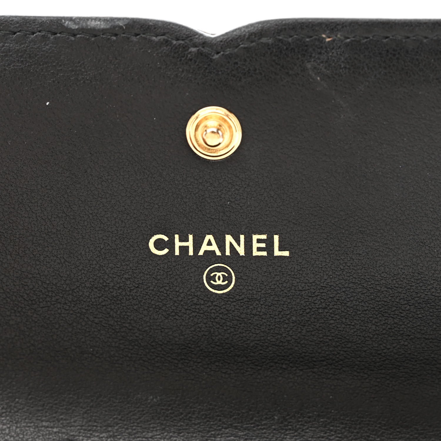 Chanel Caviar Quilted Medium Filigree Flap Wallet Black 6 of 12