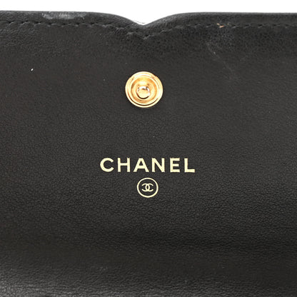 Chanel Caviar Quilted Medium Filigree Flap Wallet Black 6 of 12