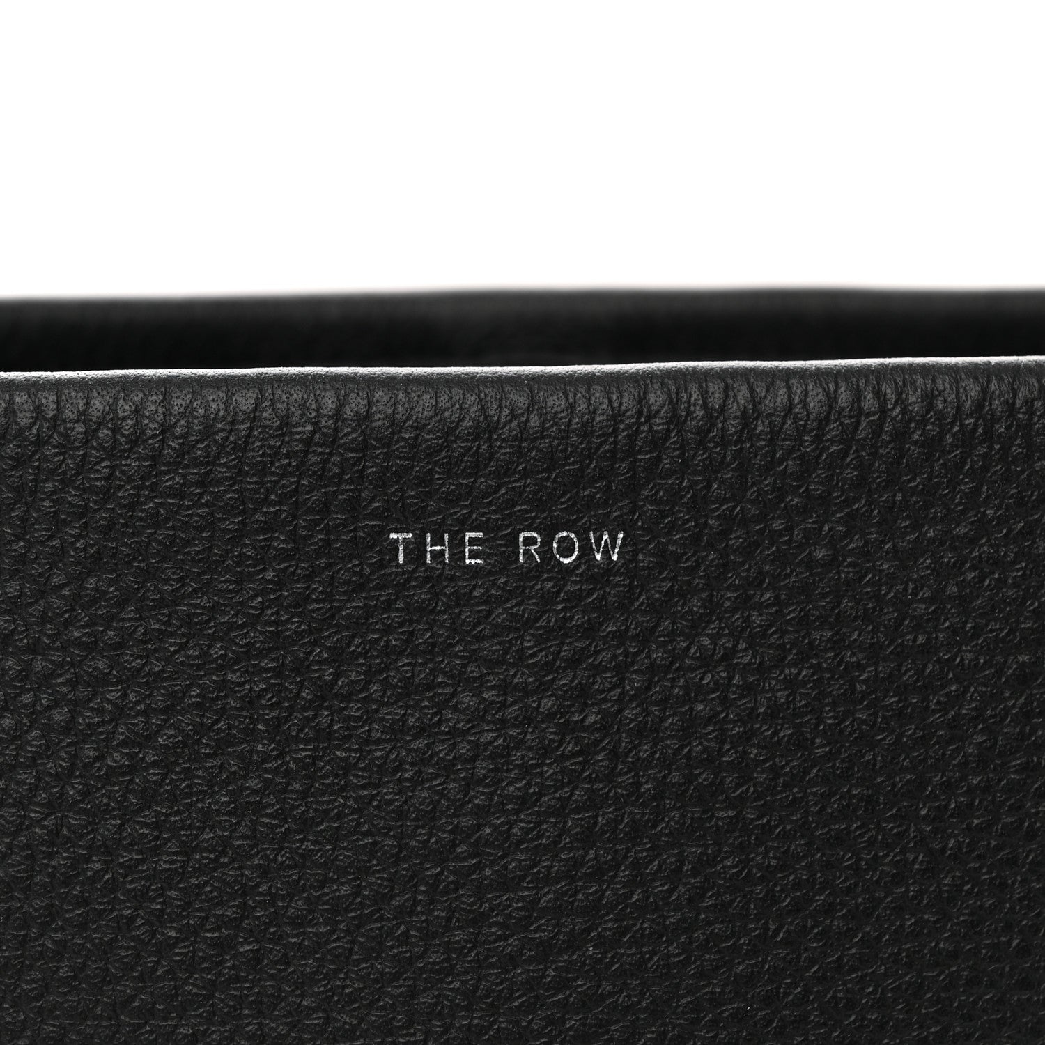 The Row Grained Calfskin Small N/S Park Tote Black 7 of 10