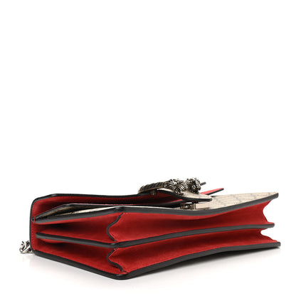 Gucci GG Supreme Monogram Small Dionysus Shoulder Bag Red 4 of 12