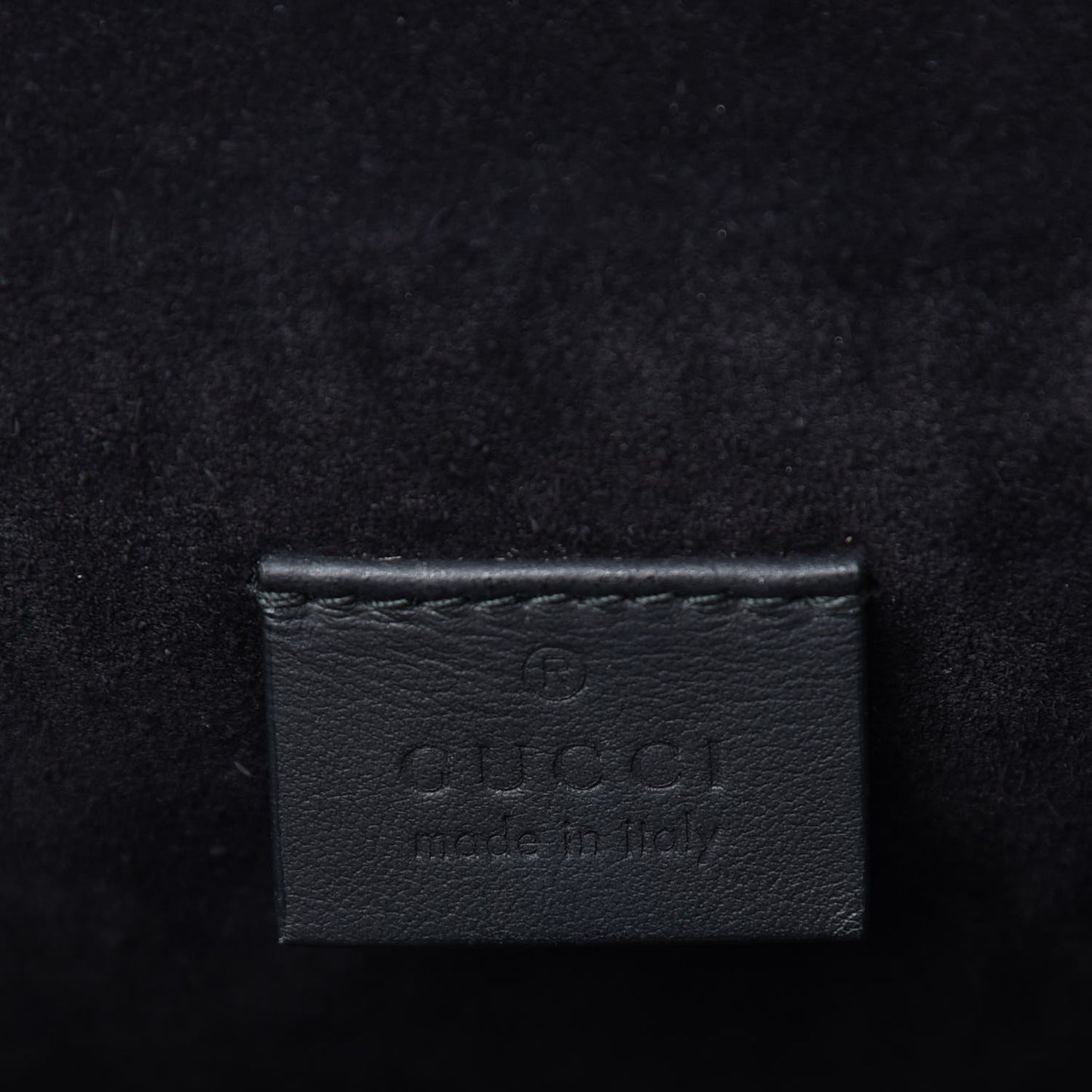 GG Supreme Monogram Medium Dionysus Shoulder Bag Black