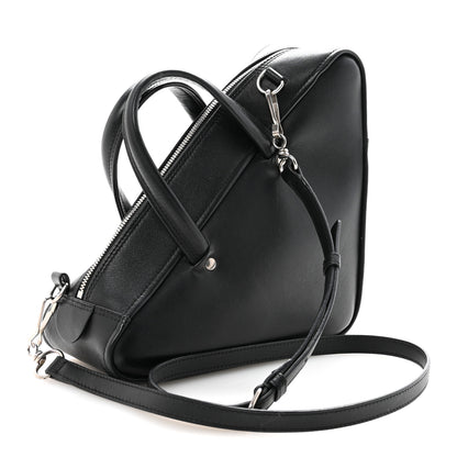 Balenciaga Calfskin S Triangle Duffle Black 3 of 9