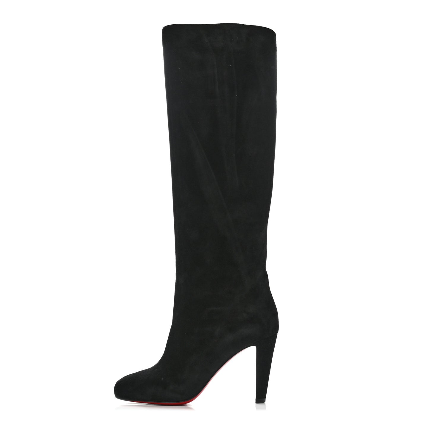 Suede Kiss Me Gina 85 Stretch Over The Knee Boots 38Black
