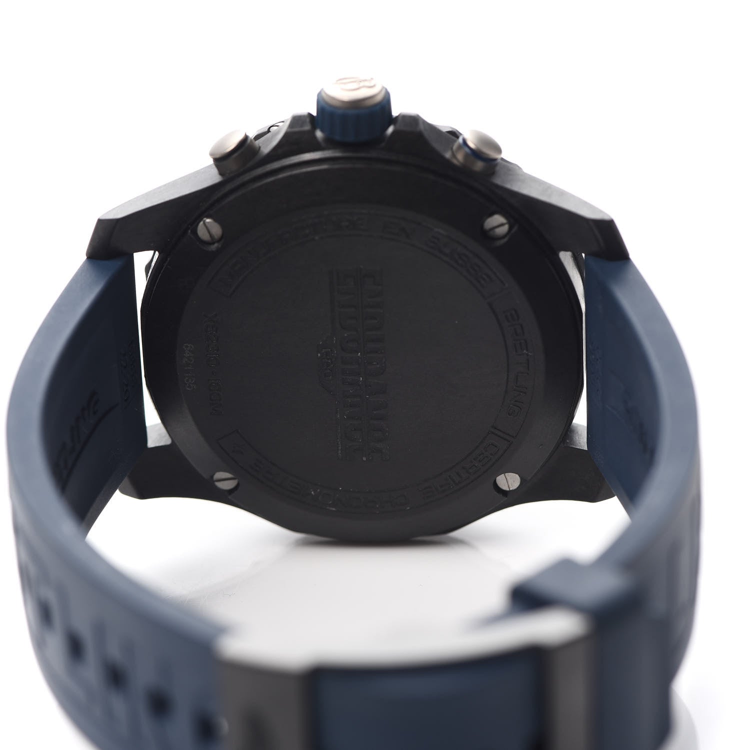 Breitling Breitlight Rubber 44mm Endurance Pro Chronograph Quartz Watch Black X82310 4 of 5