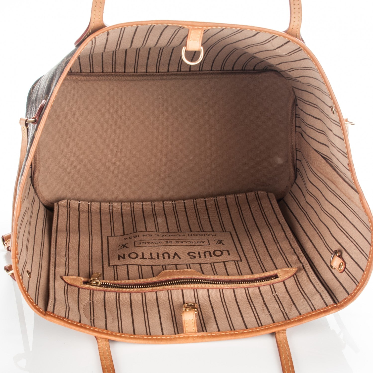 Louis Vuitton Monogram Neverfull MM 5 of 6