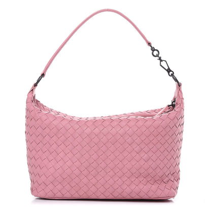 Bottega Veneta Nappa Intrecciato Small Shoulder Bag Watteau 1 of 12