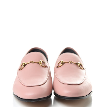 Gucci Lambskin Womens Brixton Horsebit Loafers 40 Perfect Pink 2 of 8