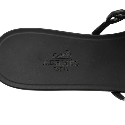 Hermes TPU Rivage Sandals 35 Black 7 of 9