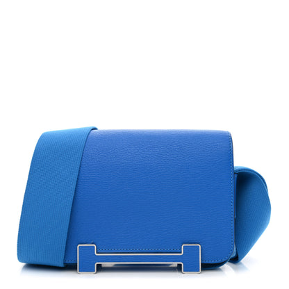 Hermes Chevre Mysore Geta Bleu Hydra 1 of 11