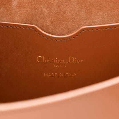 Christian Dior Box Calfskin Large Bobby Flap Dark Tan 6 of 8