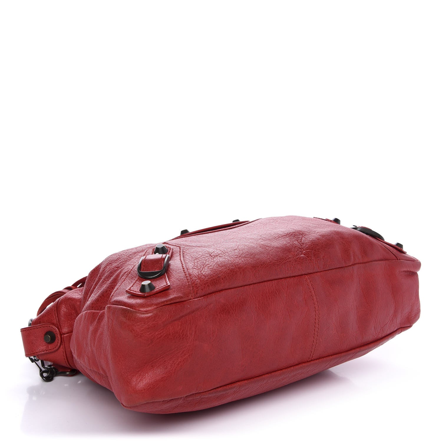 Balenciaga Agneau Classic Hardware Town Rouge Coquelicot 4 of 9