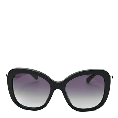 Chanel Acetate Butterfly Winter Pearl Sunglasses 5339-H-A Black 2 of 7