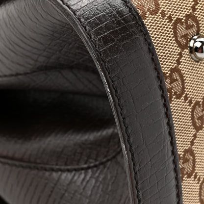 Gucci Monogram Bamboo Bullet Bag Dark Brown 11 of 13