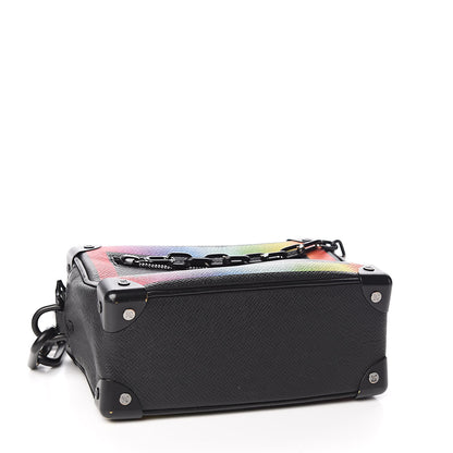 Louis Vuitton Taiga Rainbow Mini Soft Trunk Black 4 of 11