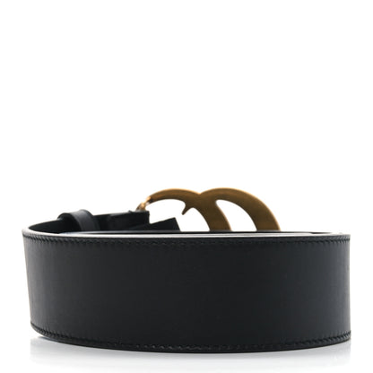 Gucci Calfskin Double G 40mm Belt 80 32 Black 2 of 4