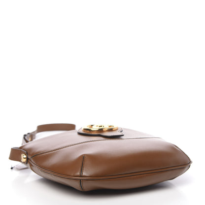 Gucci Boarded Plutone Calfskin Medium Arli Shoulder Bag Nocciola 4 of 10