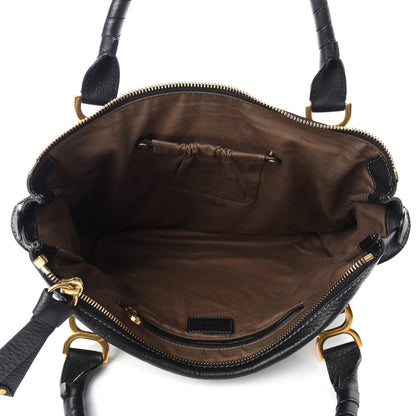 Chloe Calfskin Large Marcie Satchel Black 5 of 10