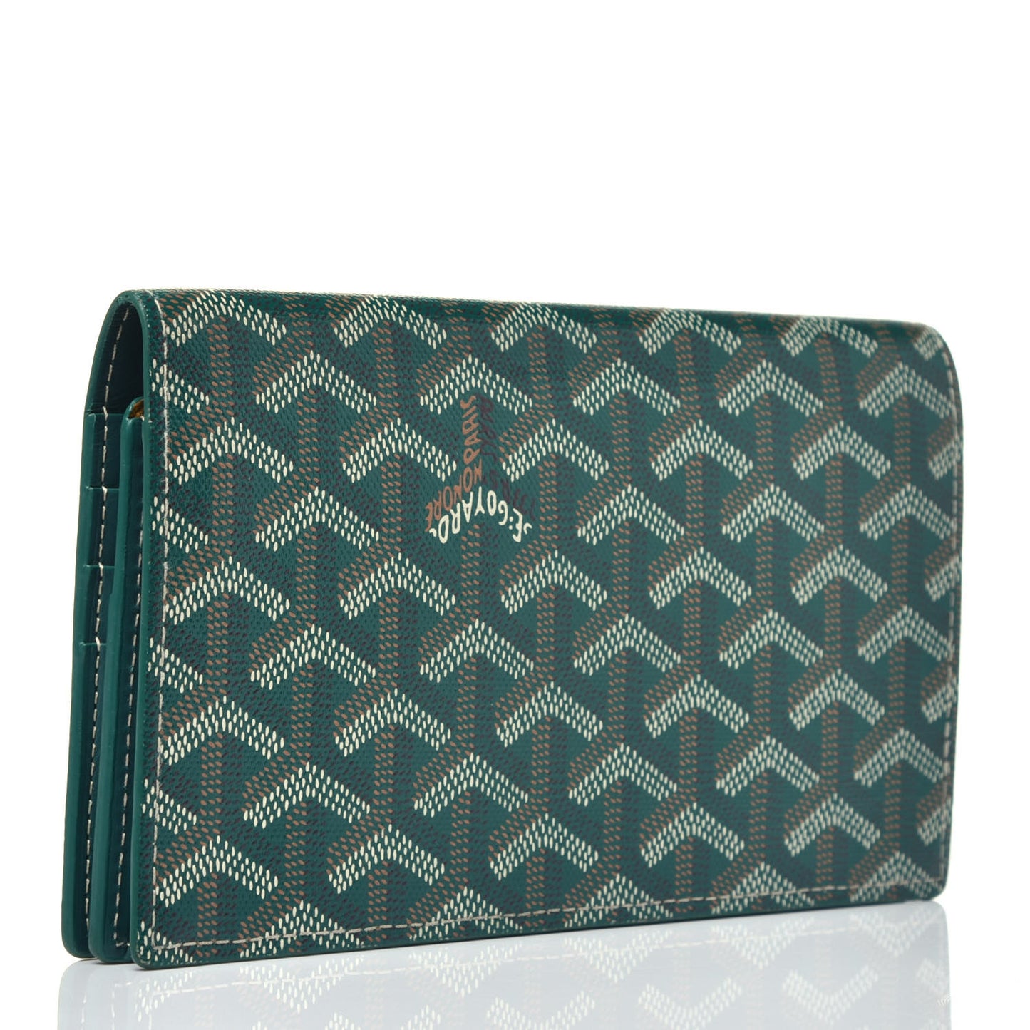 Goyardine Richelieu Wallet Green
