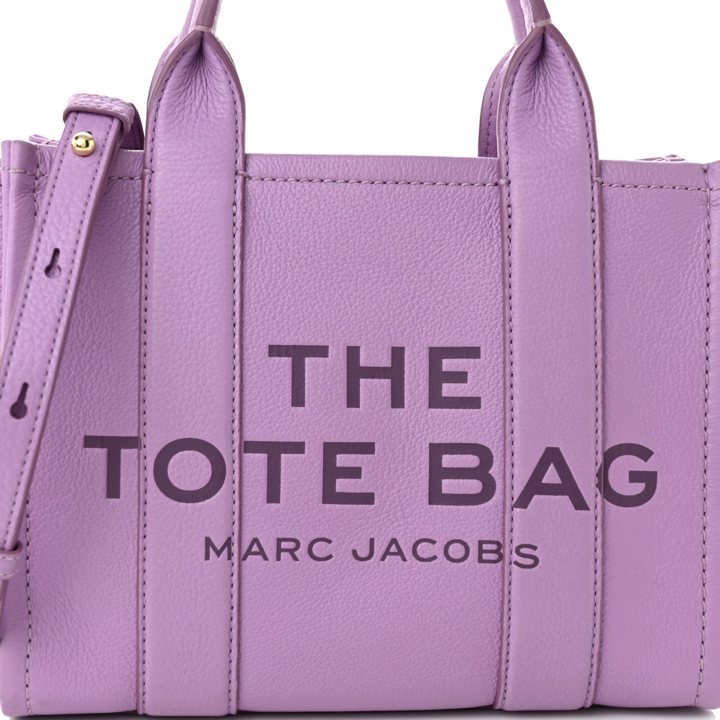 Grained Calfskin Small The Tote Bag Orchid Haze