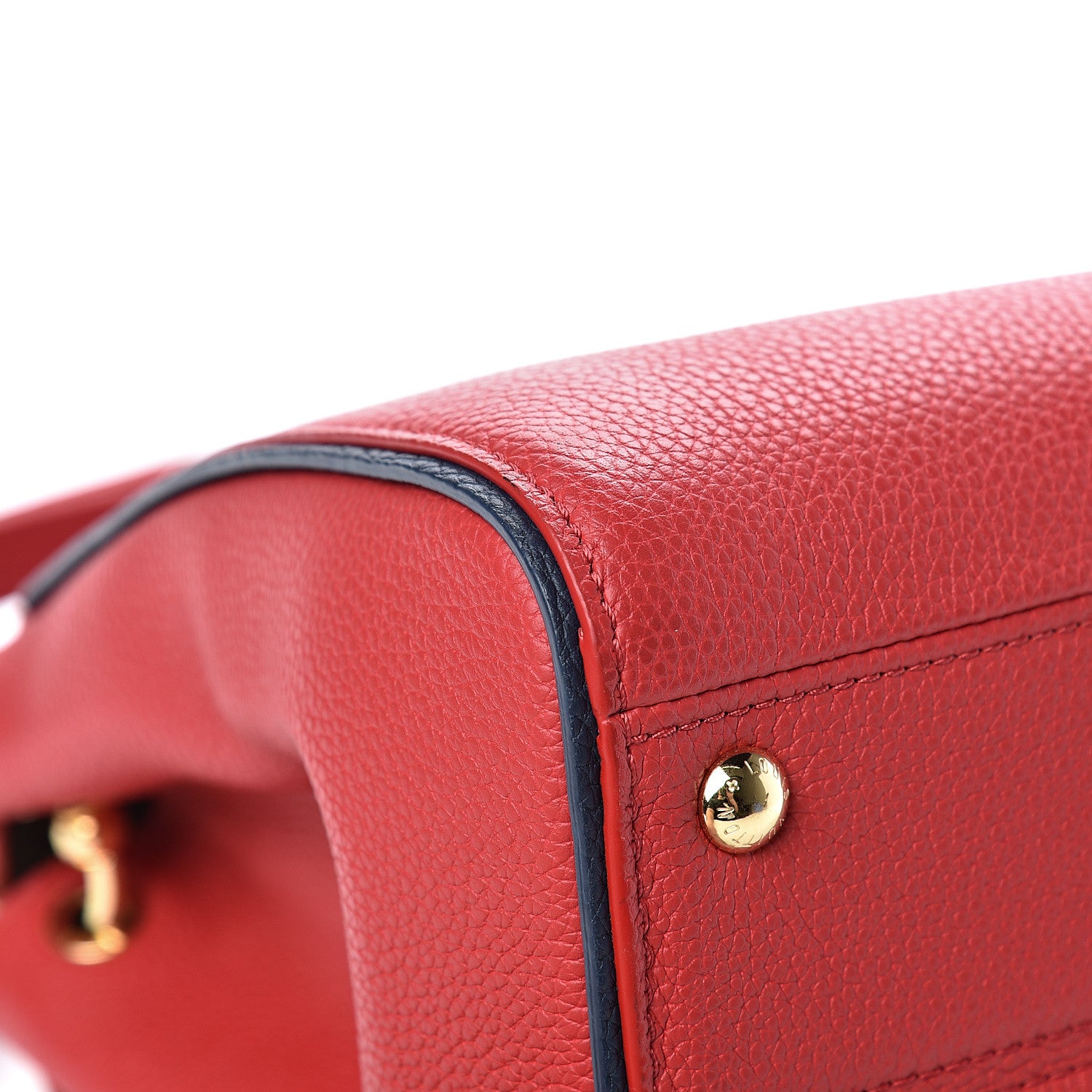 Louis Vuitton Grained Calfskin Monogram Double V Rubis 11 of 11